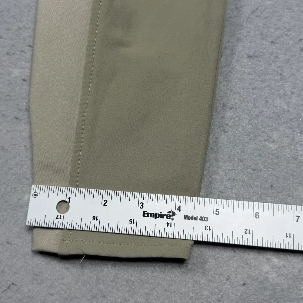 Romfh Child’s Knee Patch Equestrian Riding Breeches Girl’s Size 16 Tan Khaki